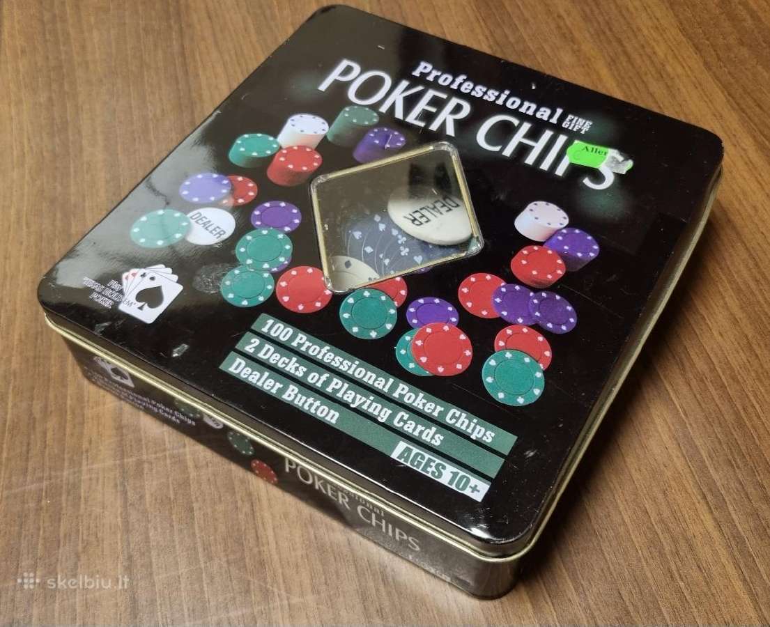 Pokerio žetonai - nuotraukos Nr. 2