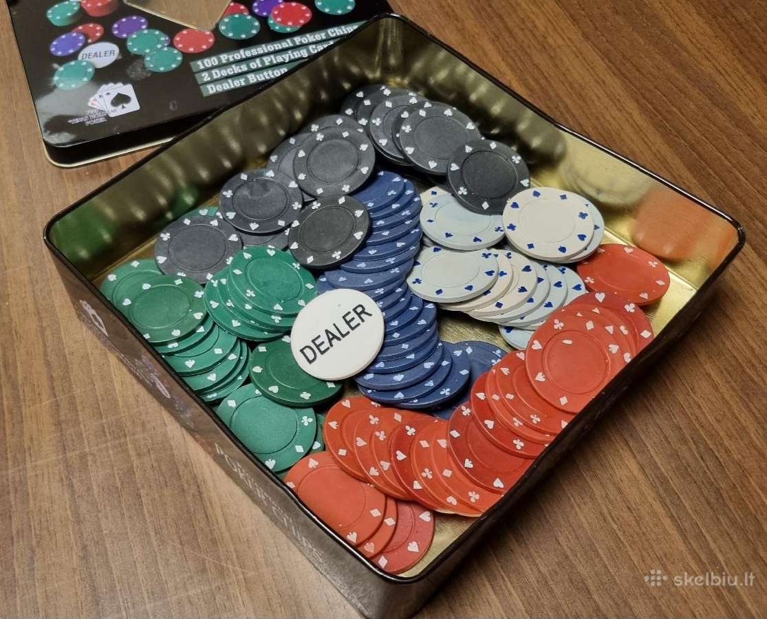 Pokerio žetonai - nuotraukos Nr. 6