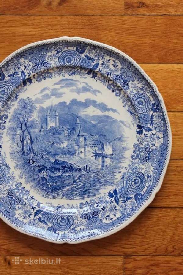 Vintažinė Villeroy & Boch serviravimo lėkštė/torti - nuotraukos Nr. 2
