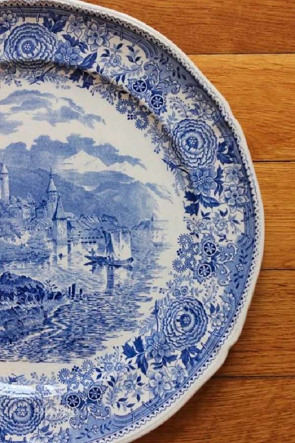 Vintažinė Villeroy & Boch serviravimo lėkštė/torti - nuotraukos Nr. 3