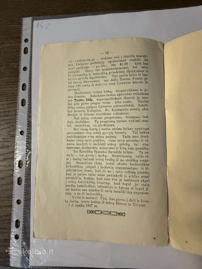 Broliai, pirmyn tiesos keliu 1918 m - nuotraukos Nr. 4