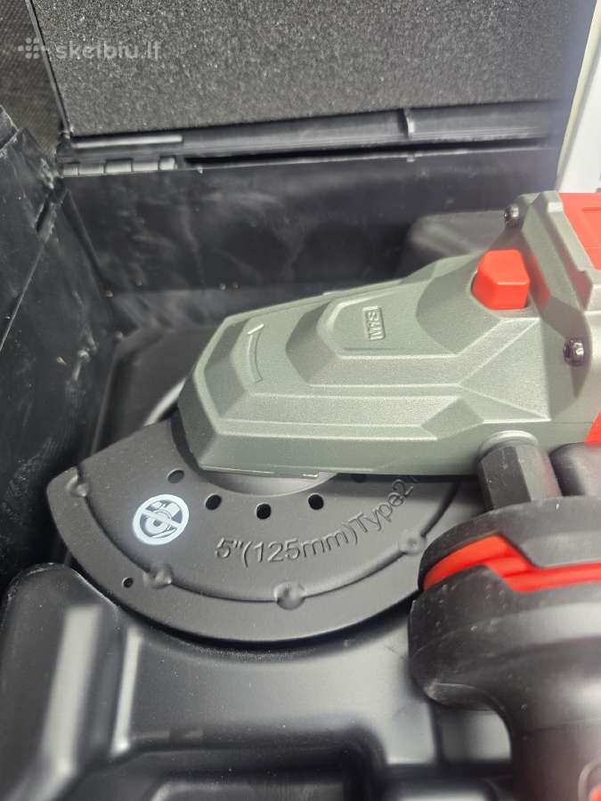 Kampinis šlifuoklis Milwaukee M18 Fsagf125xpdb-0x - nuotraukos Nr. 3