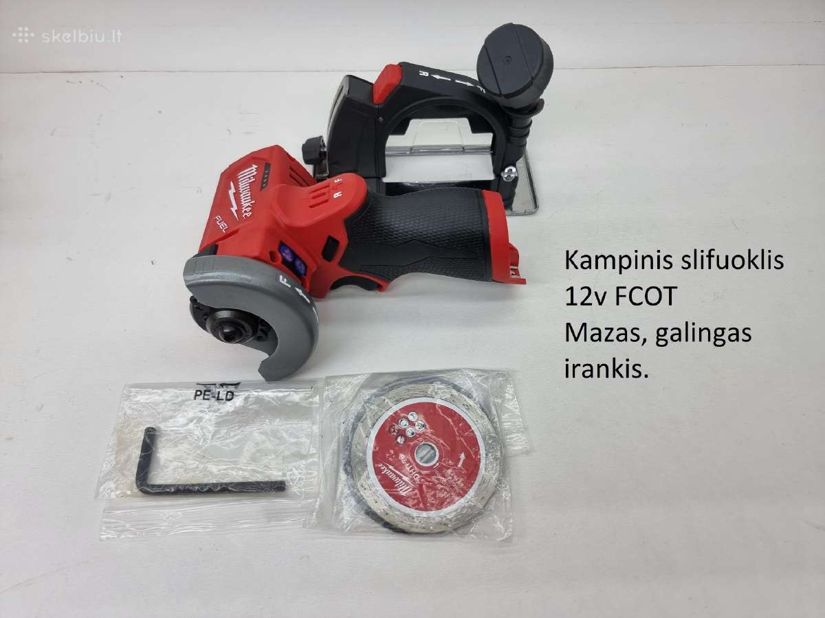 Kampinis šlifuoklis Milwaukee M18 Fsagf125xpdb-0x - nuotraukos Nr. 16