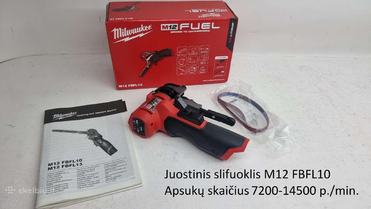 Kampinis šlifuoklis Milwaukee M18 Fsagf125xpdb-0x - nuotraukos Nr. 23
