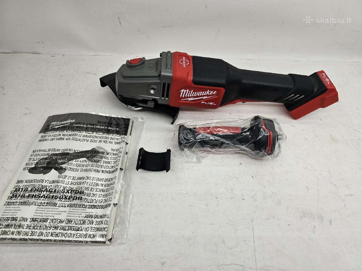 Kampinis šlifuoklis Milwaukee M18 Fsagf125xpdb-0x - nuotraukos Nr. 25