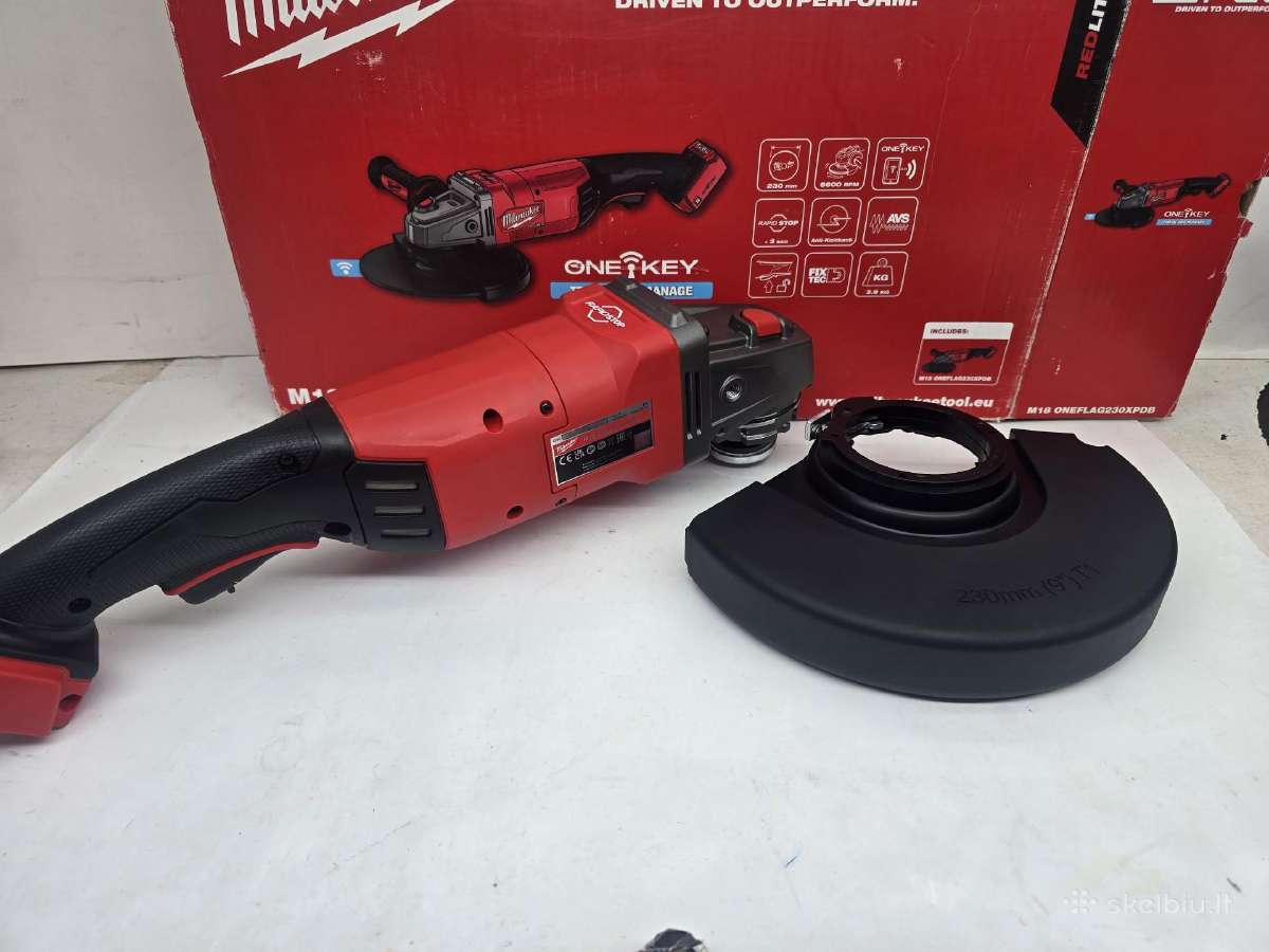 Kampinis šlifuoklis Milwaukee M18 Fsagf125xpdb-0x - nuotraukos Nr. 27