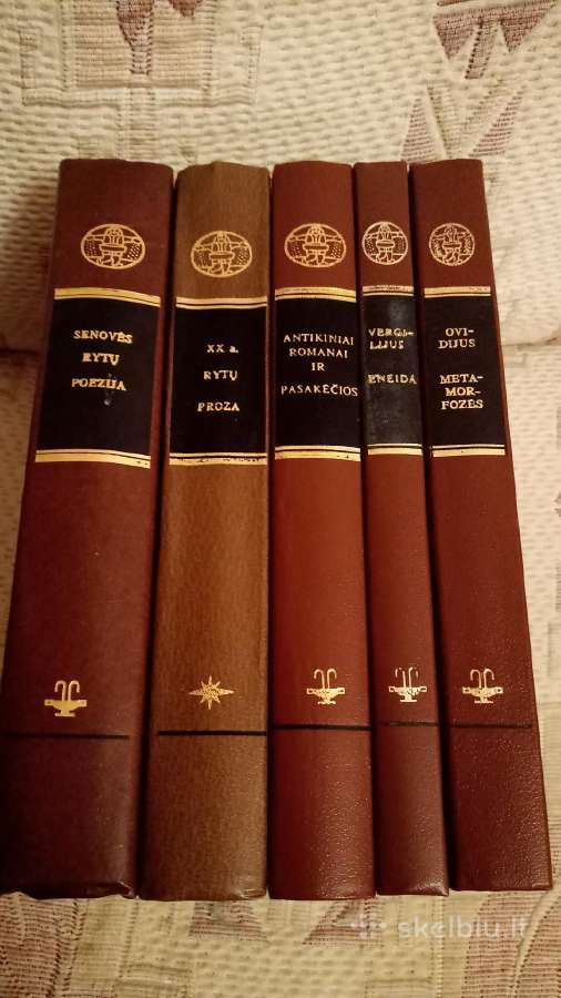 Pasaulinės literatūros biblioteka 5 knygos