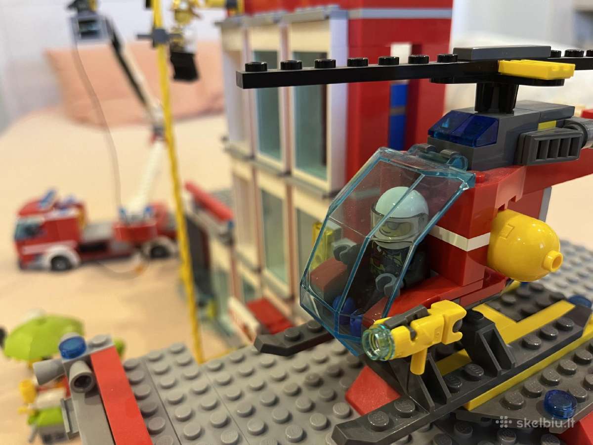 Lego City 60110 Fire Station - nuotraukos Nr. 5