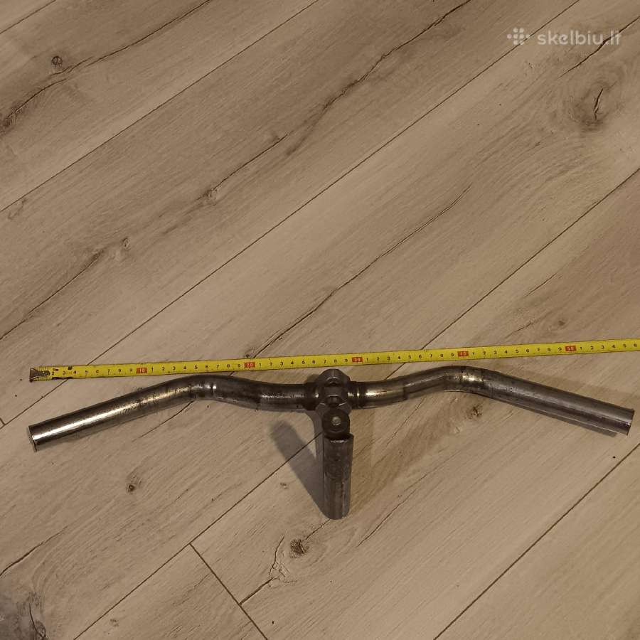 Dviračio vairas su iškiša