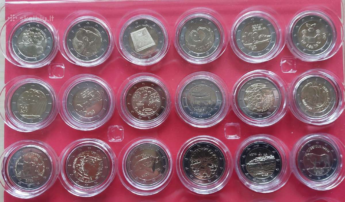 Progines 2€ monetos Maltos Unc