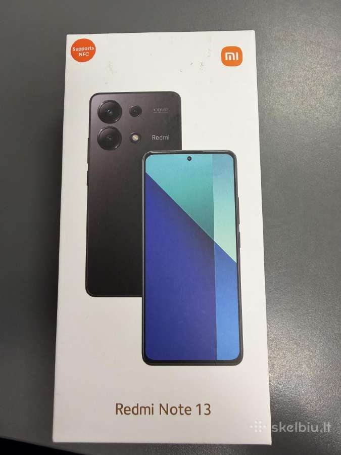 Xiaomi Redmi Note 13 6/128gb Naujas!
