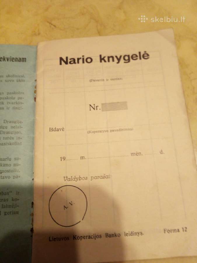Tsrpukario taupomoji knygele.neuzpyldyta - nuotraukos Nr. 6