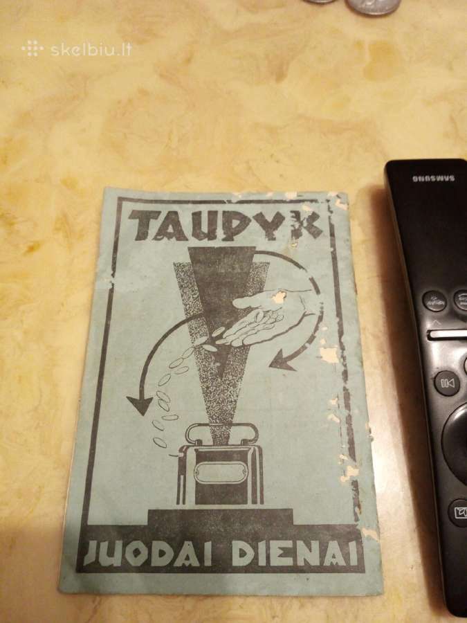 Tsrpukario taupomoji knygele.neuzpyldyta