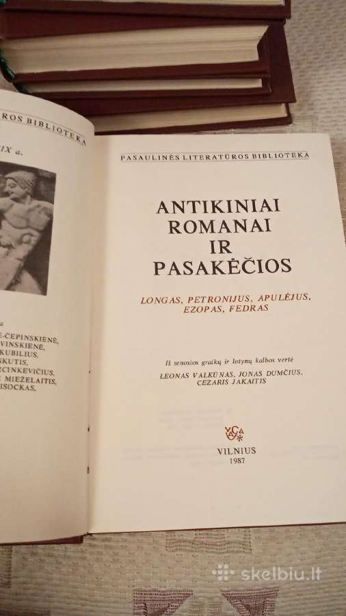 Pasaulinės literatūros biblioteka 5 knygos - nuotraukos Nr. 3