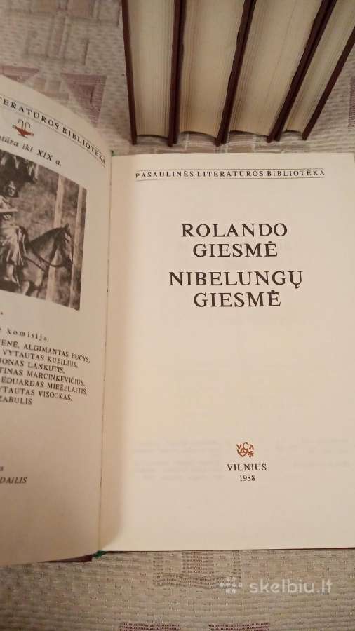 Pasaulinės literatūros biblioteka 5 knygos - nuotraukos Nr. 7
