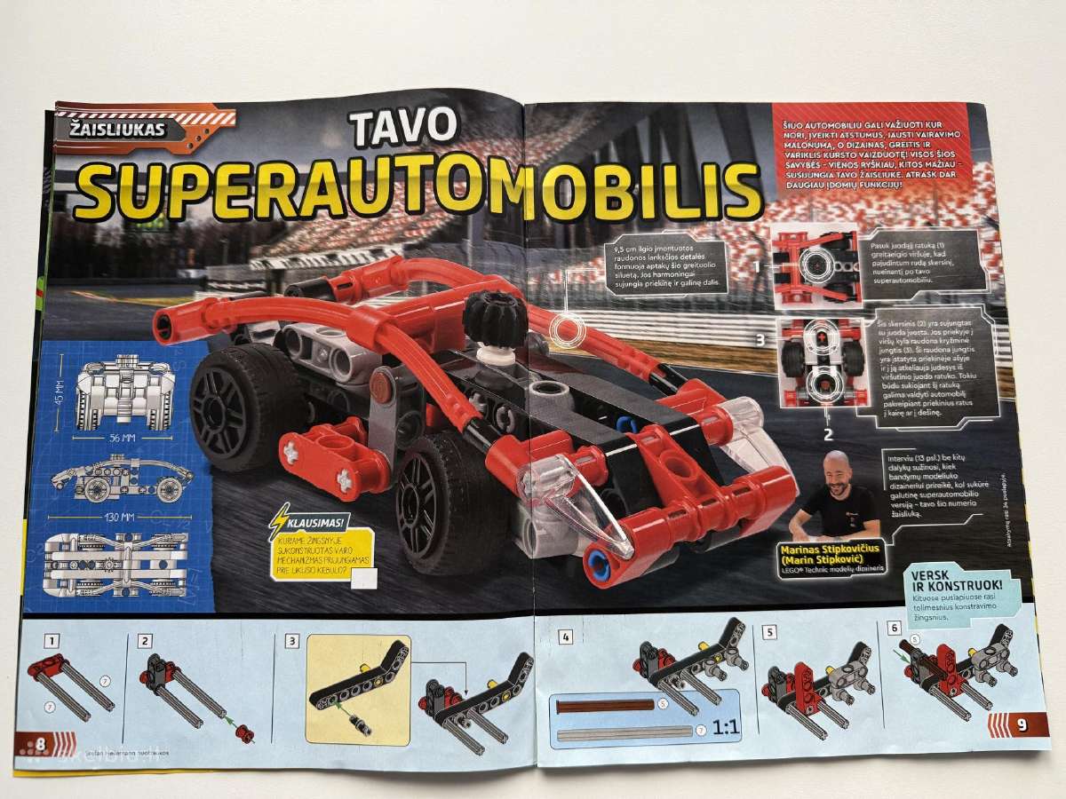 Lego konstruktorius plius žurnalas - nuotraukos Nr. 4