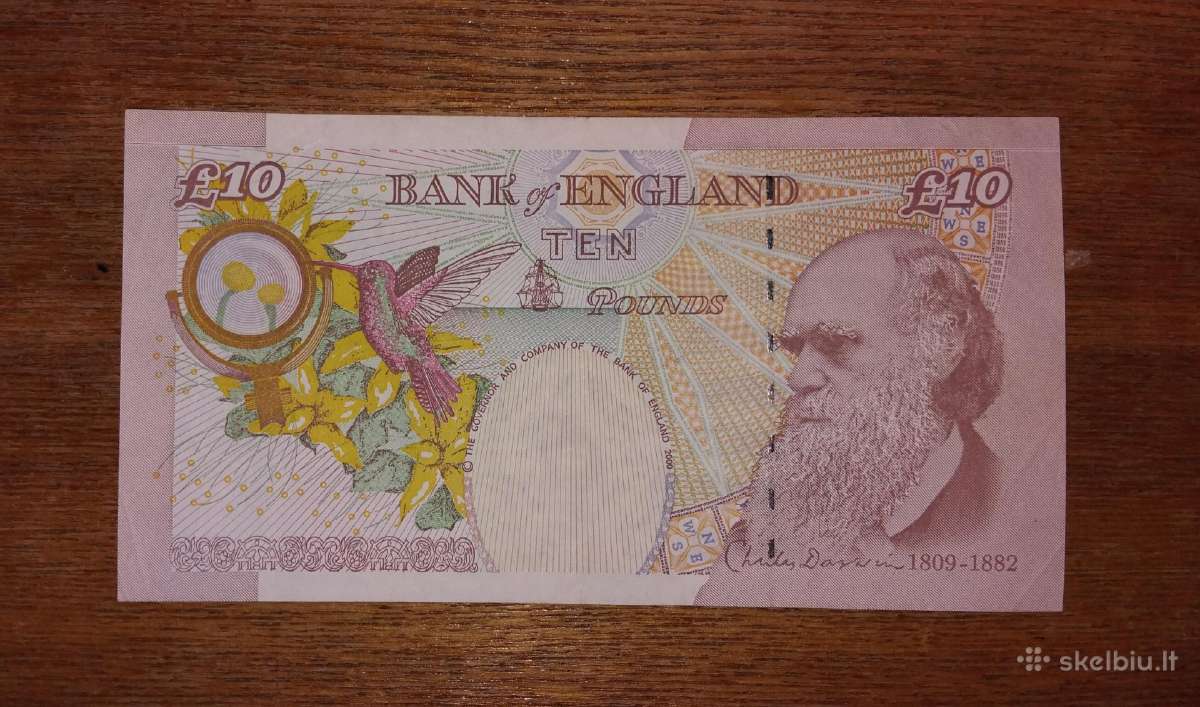 Anglijos 10 £ banknotas - nuotraukos Nr. 2