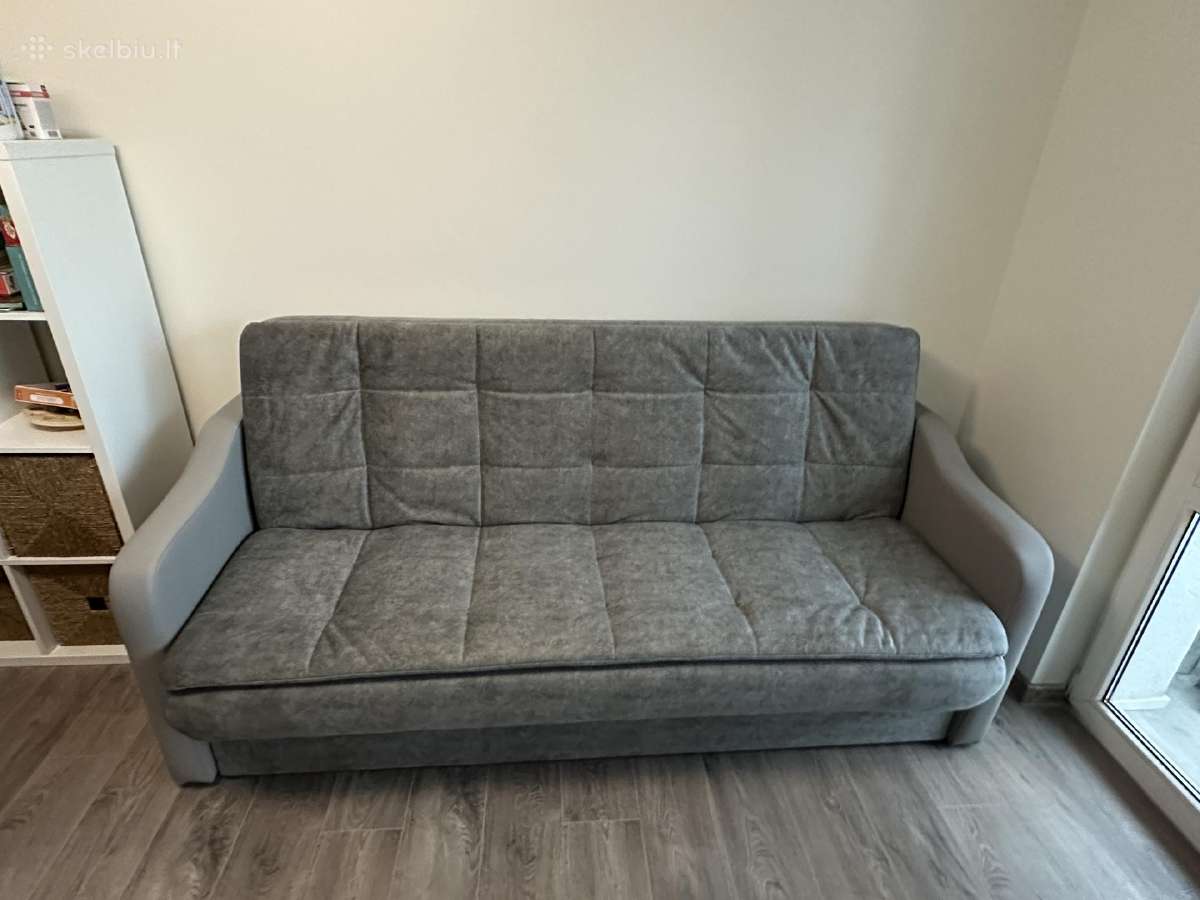 Lietuviška sofa-lova "Dn" su patalynės dėže - nuotraukos Nr. 15