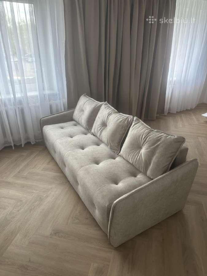 Lietuviška sofa-lova "Naujiena" su patalynės dėže - nuotraukos Nr. 6