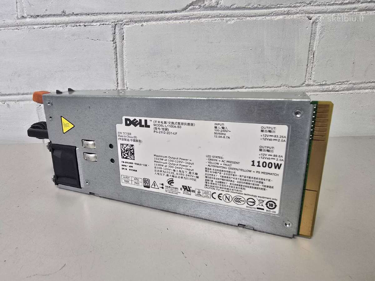 Dell L1100a-s0 Dell Psu 1100w 12v 89.6a