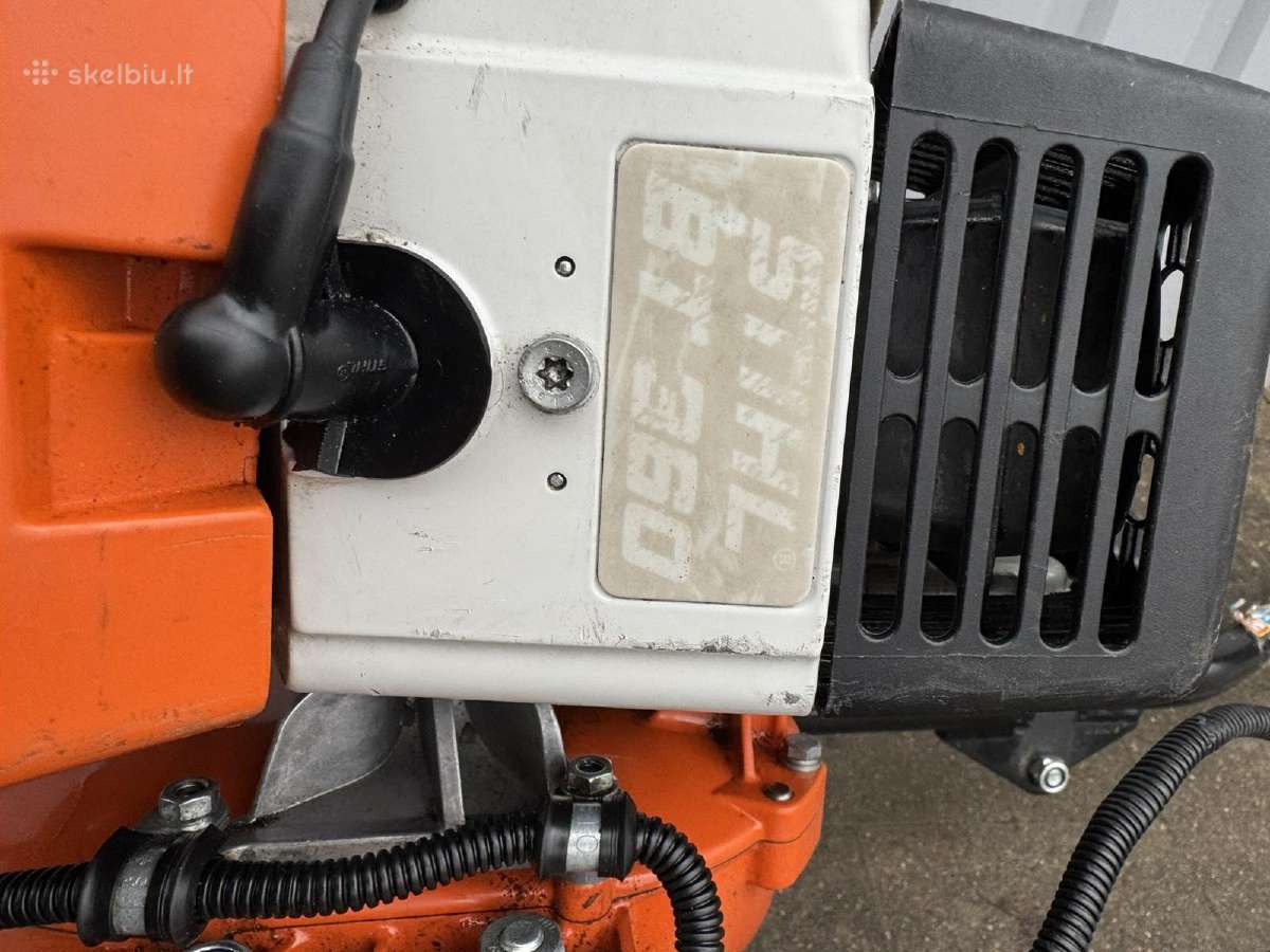 Žemės gražtas Stihl Bt 360 - nuotraukos Nr. 5