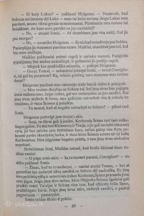 M.pjuzo ''Krikštatėvis'' - nuotraukos Nr. 3