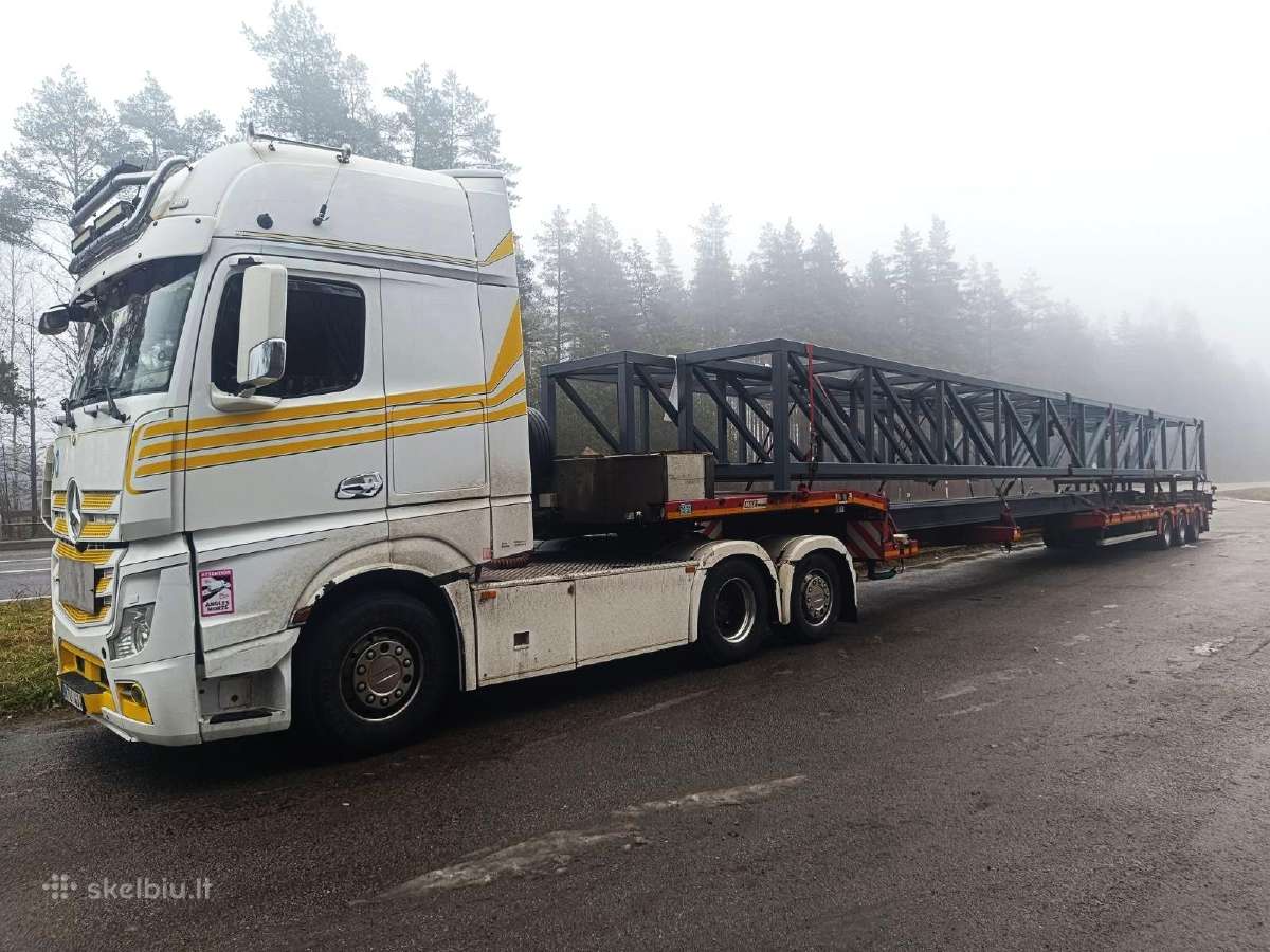 Negabaritinių Krovinių Gabenimas 48t 20 metrų - nuotraukos Nr. 4