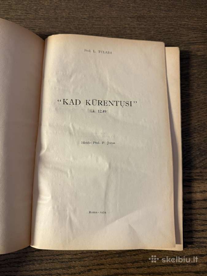 Kad kūrentųsi 1954