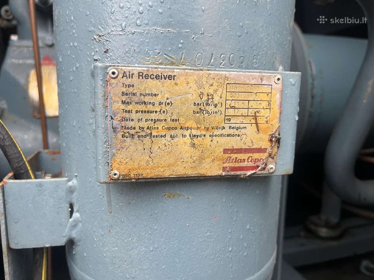Oro kompresorius – Atlas Copco Ga 308 ir Ga 208 - nuotraukos Nr. 9