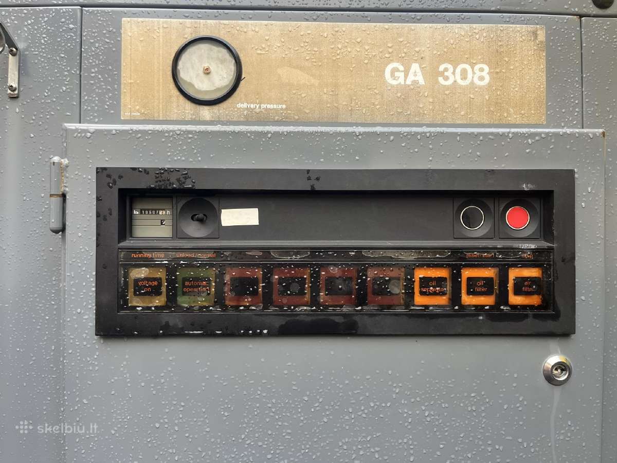 Oro kompresorius – Atlas Copco Ga 308 ir Ga 208 - nuotraukos Nr. 19