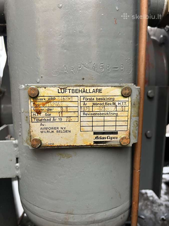 Oro kompresorius – Atlas Copco Ga 308 ir Ga 208 - nuotraukos Nr. 25