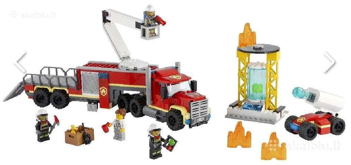 60282 Lego® City Ugniagesių vadavietė