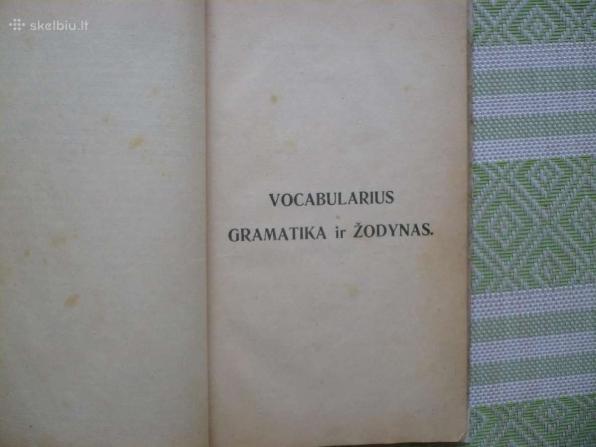 K. Kepalas - Latynų kalbos chrestomatija 1916 - nuotraukos Nr. 3