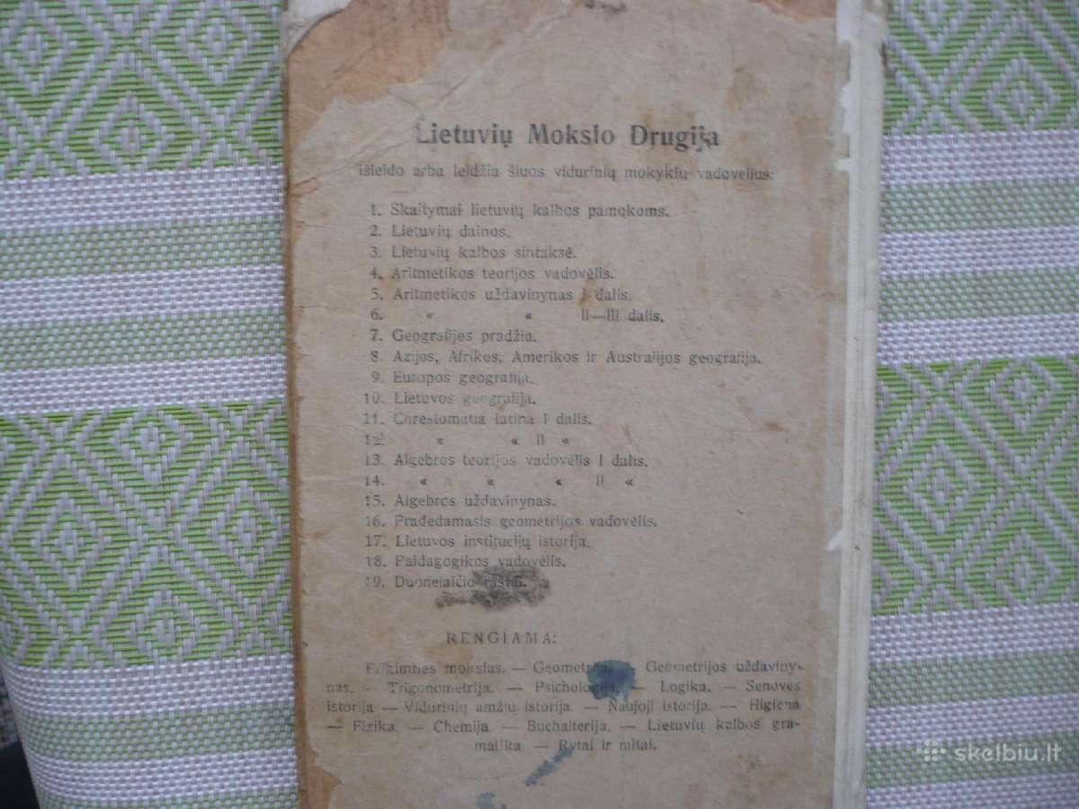 K. Kepalas - Latynų kalbos chrestomatija 1916 - nuotraukos Nr. 6
