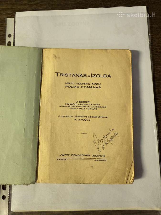 Tristanas ir Izolda 1931 - nuotraukos Nr. 2