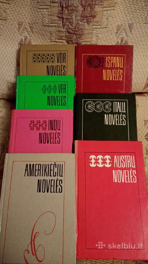 Pasaulio šalių novelės 7 knygos