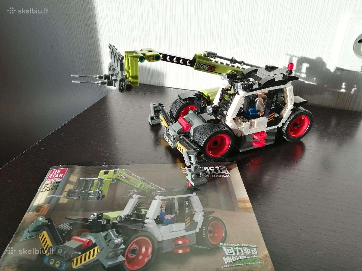 Konstruktorius suderinamas su lego