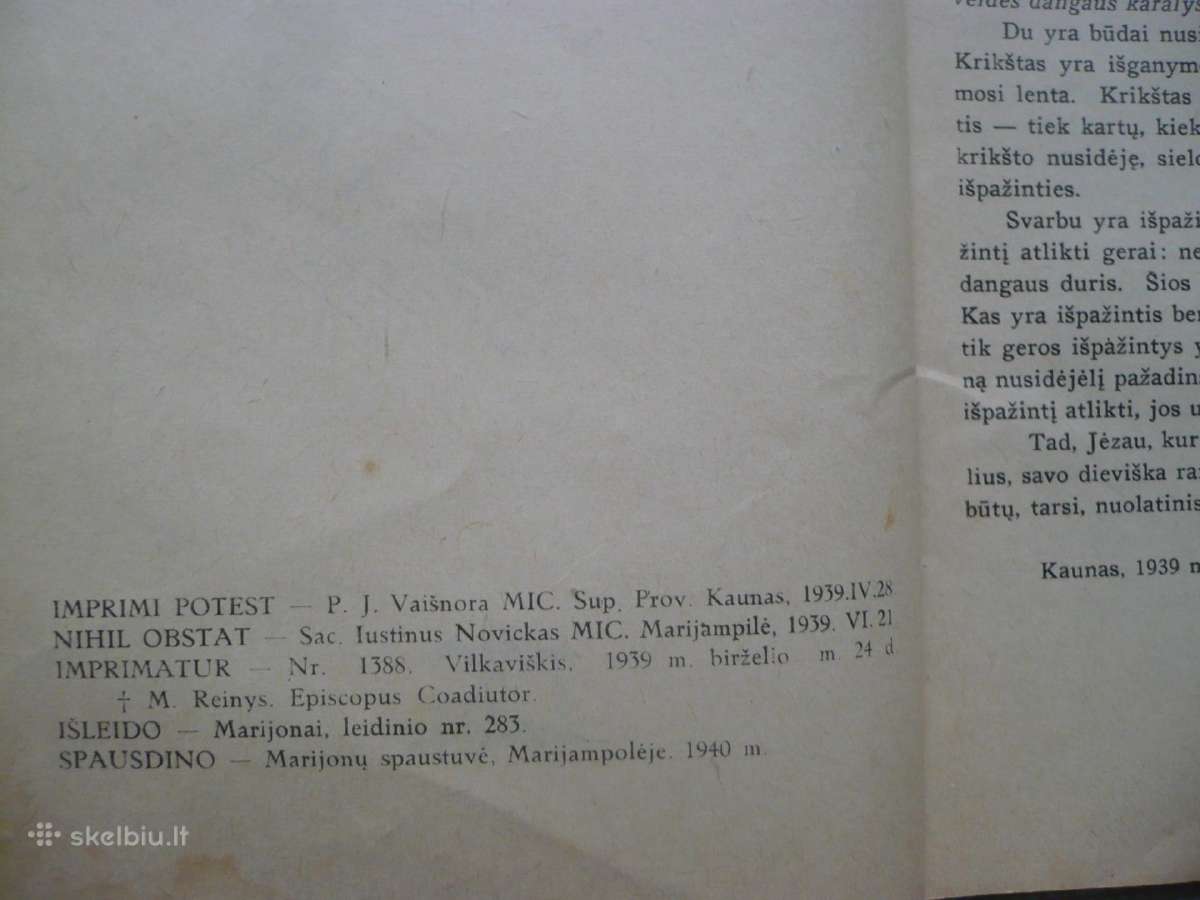 J. Aleksa - Išpažintis 1939 - nuotraukos Nr. 3