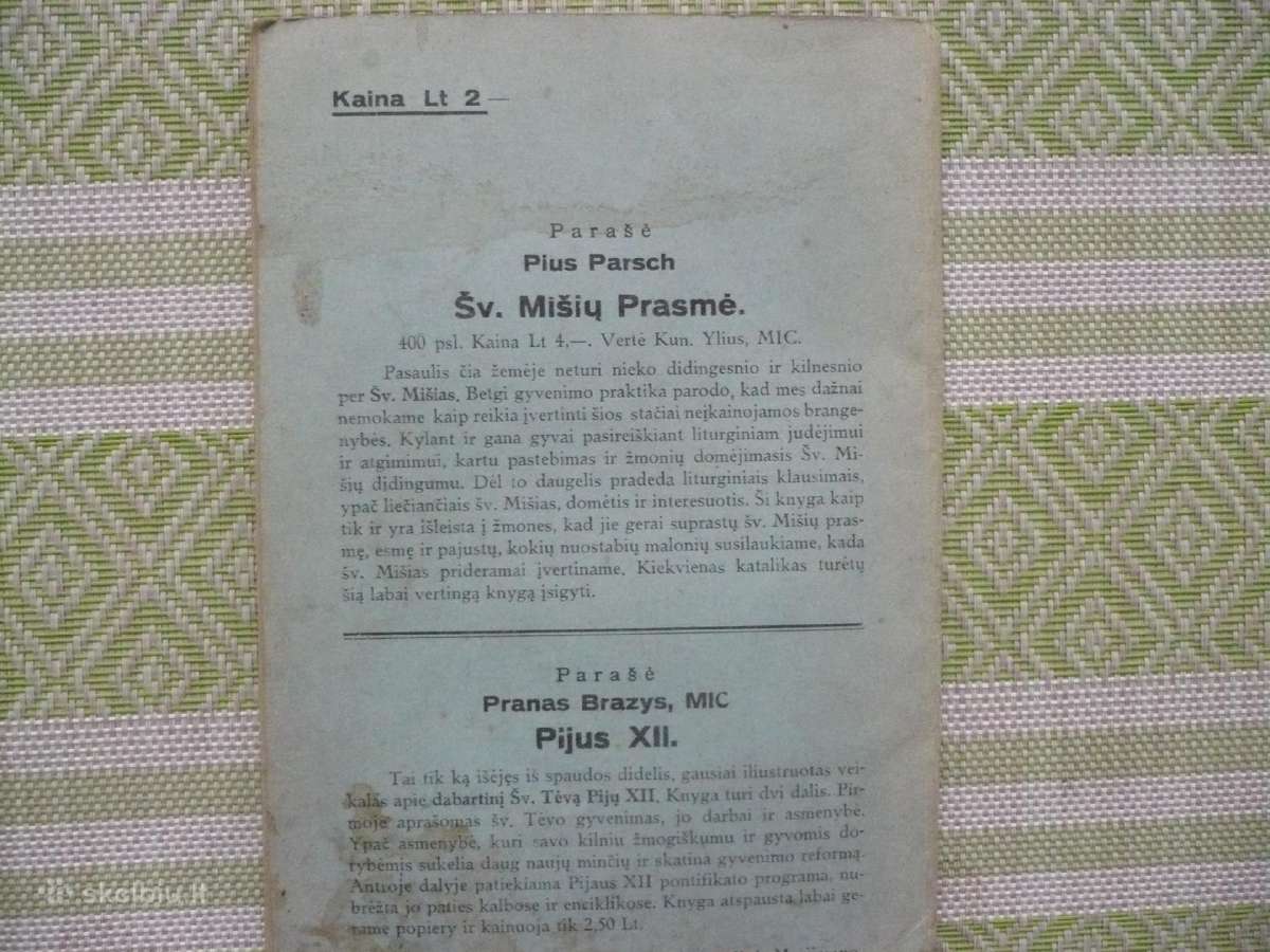 J. Aleksa - Išpažintis 1939 - nuotraukos Nr. 6