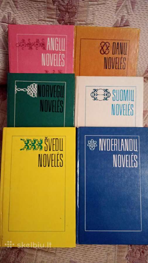 Pasaulio šalių novelės 6 knygos