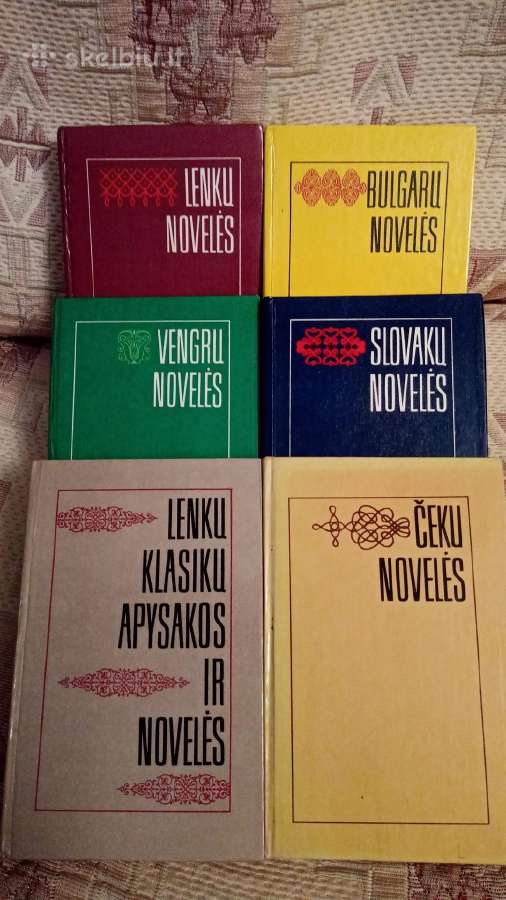 Įvairių tautų novelės 6 knygos