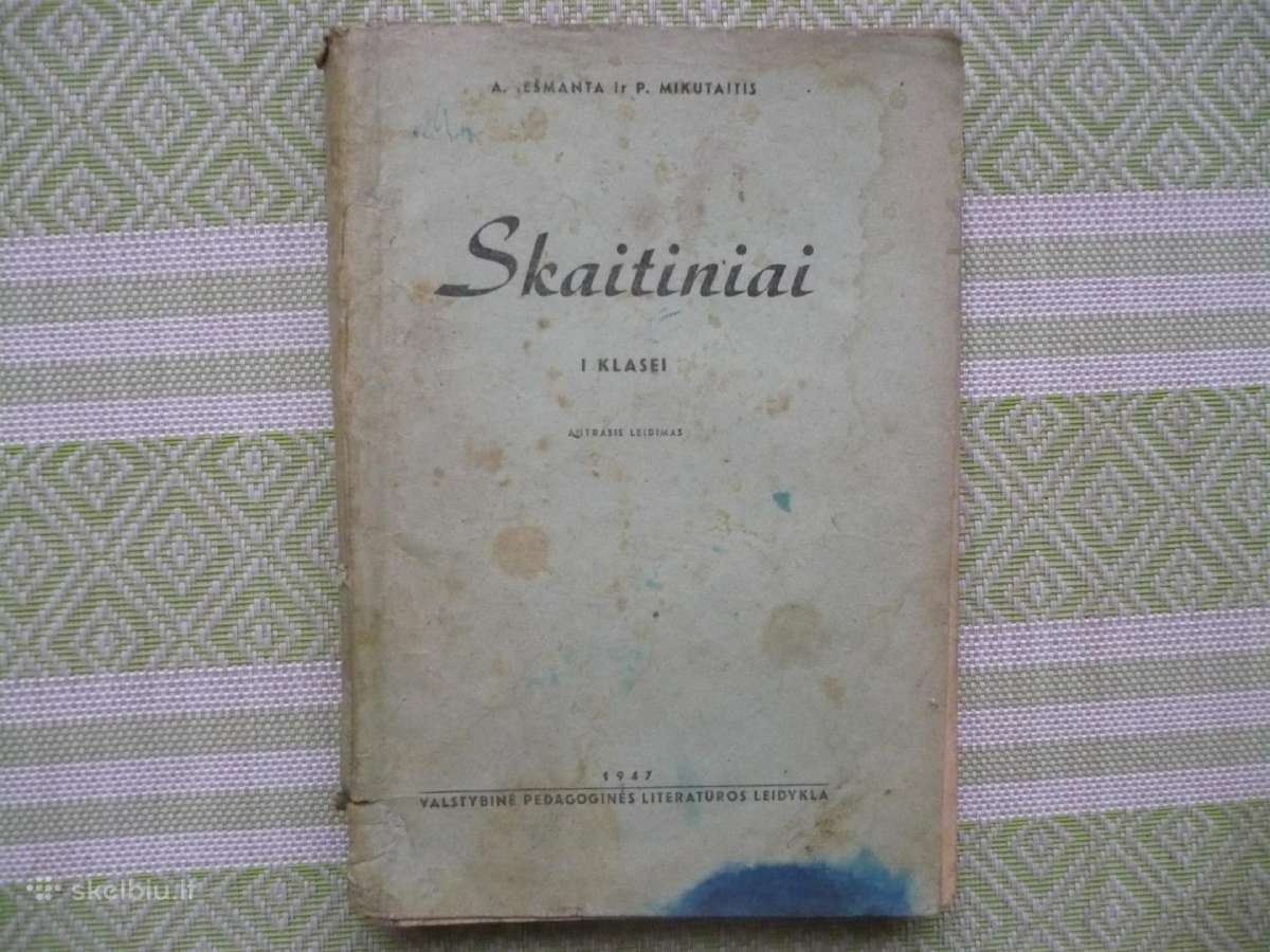 A. Iešmanta ir P. Mikutaitis - Skaitiniai 1947