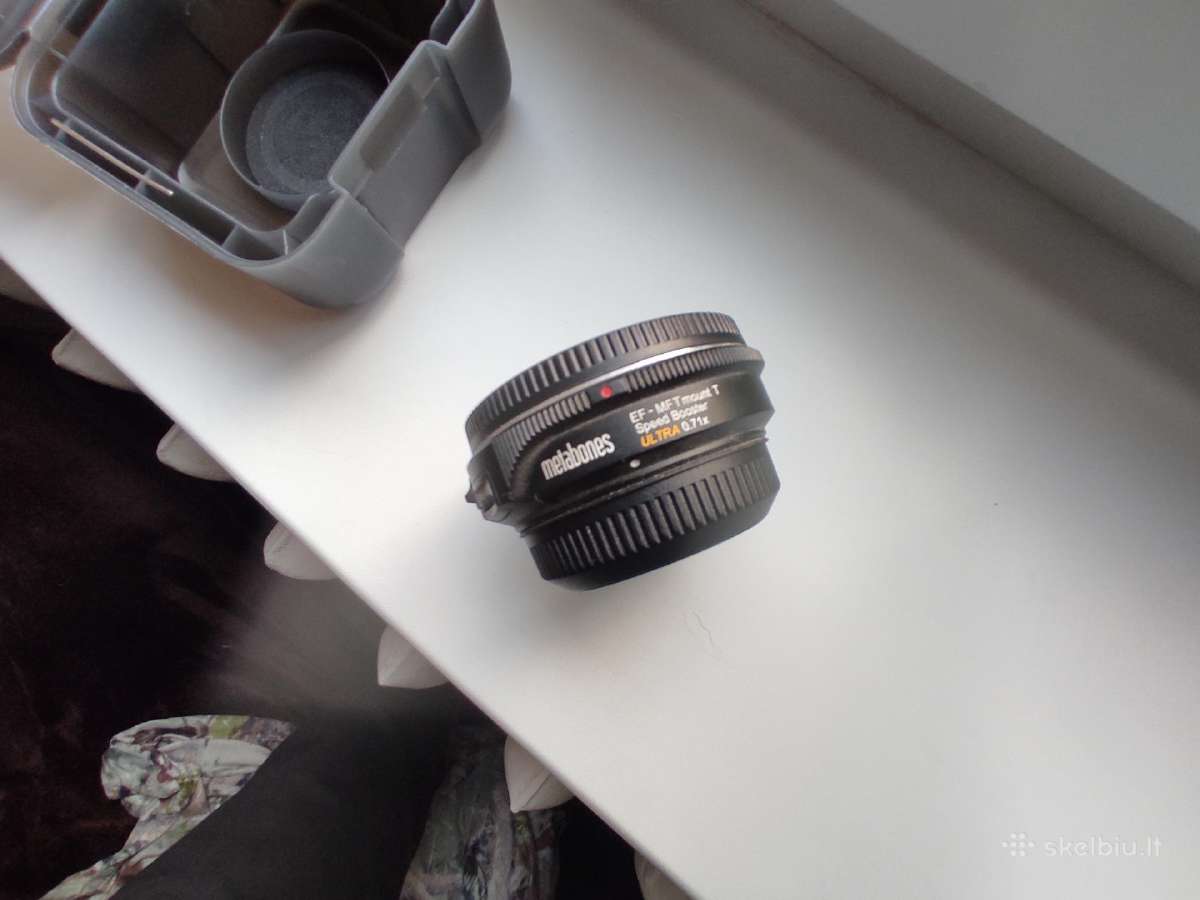 Metabones Speed Booster adapteris - nuotraukos Nr. 6