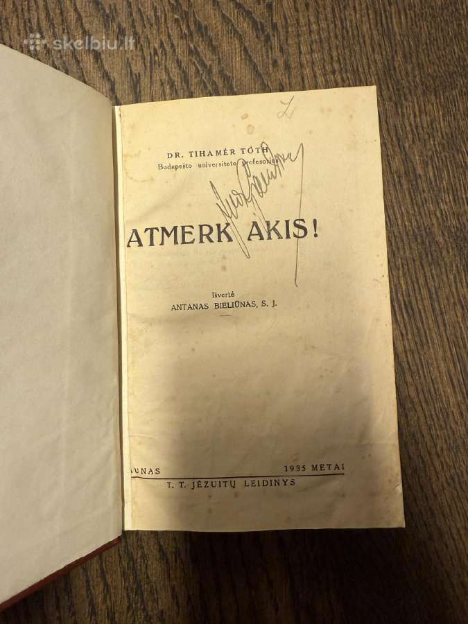 Atmerk akis! 1935 m.