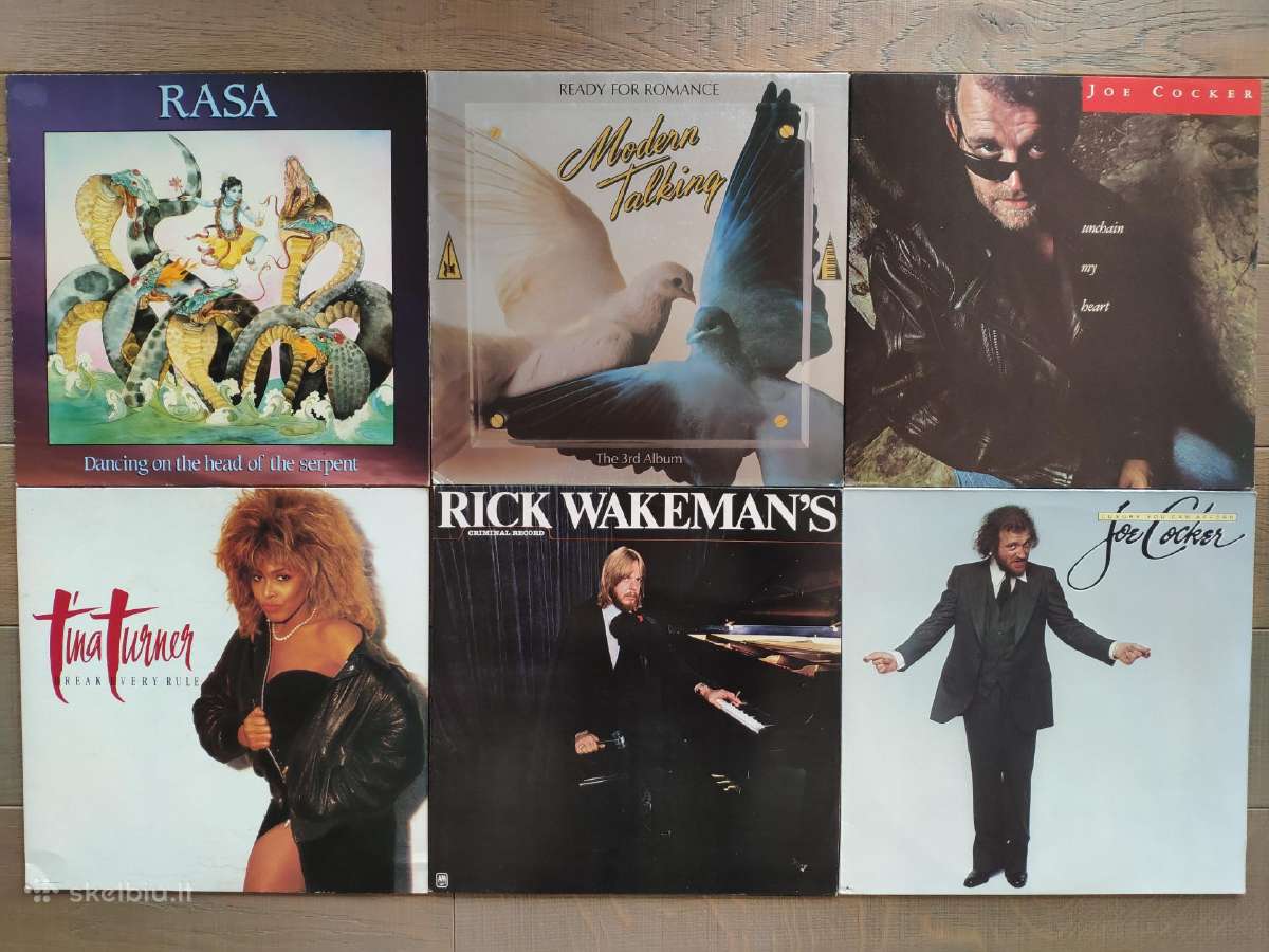 Vinilinės plokštelės - nuotraukos Nr. 4