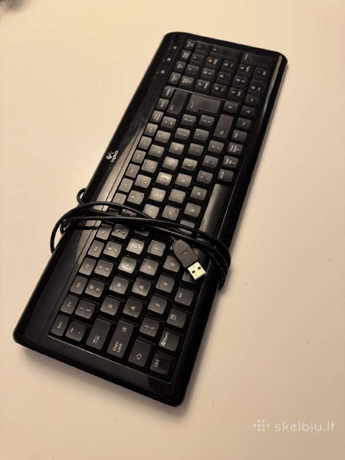 Logitech Ultra-flat Usb klaviatūrą