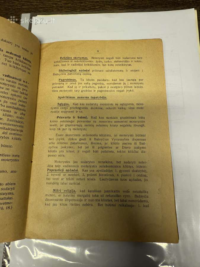 Sužieduotiniams ir jaunavedžiams pagalvoti 1927 - nuotraukos Nr. 4