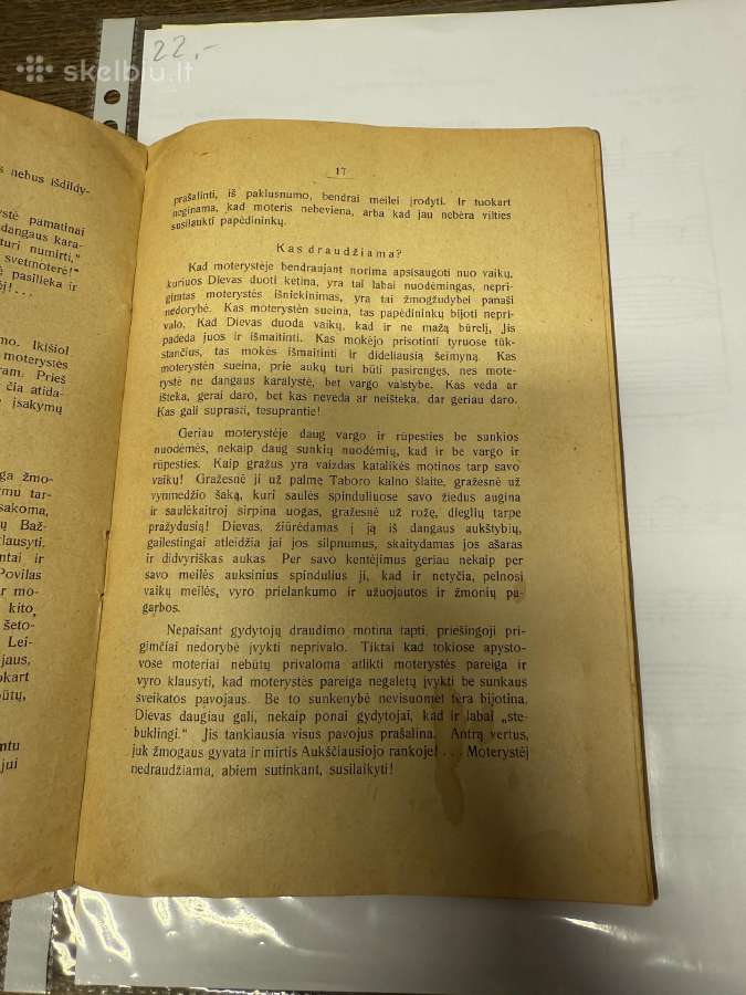 Sužieduotiniams ir jaunavedžiams pagalvoti 1927 - nuotraukos Nr. 5