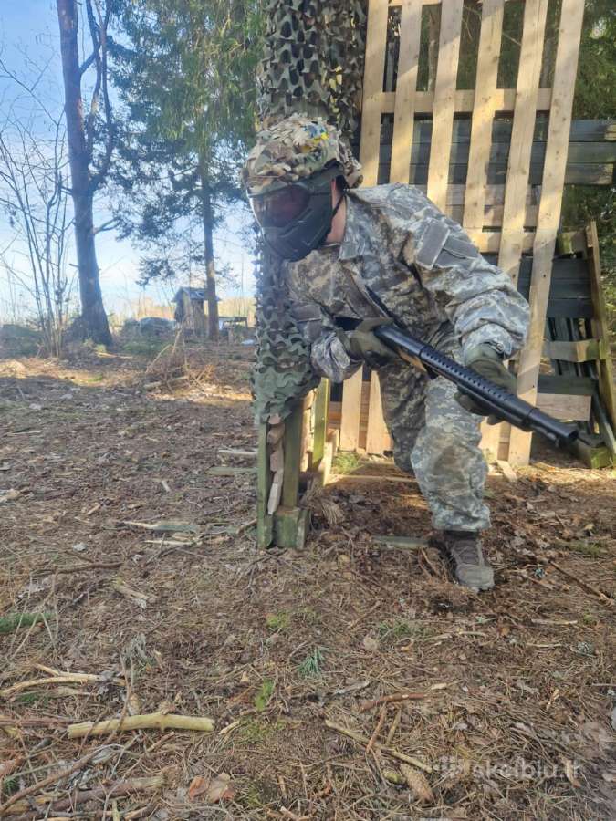Šalmo apsauga Airsoft - nuotraukos Nr. 3