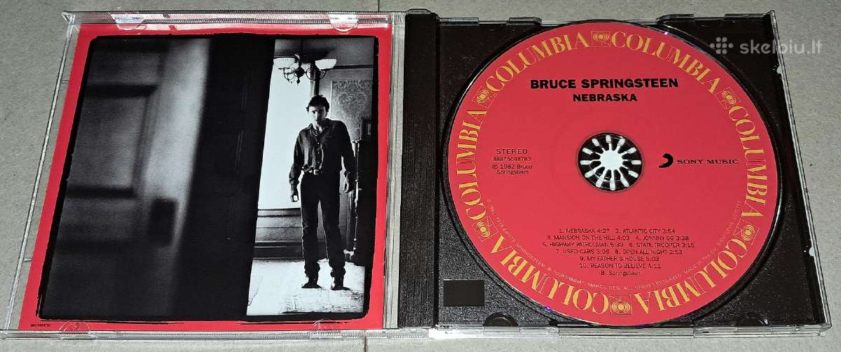 Bruce Springsteen – Nebraska (Audio CD) - nuotraukos Nr. 3